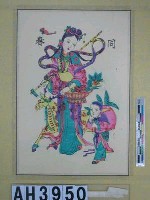 藏品(鹿鶴同鹿鶴同春版畫(左，同春)春版畫)的圖片